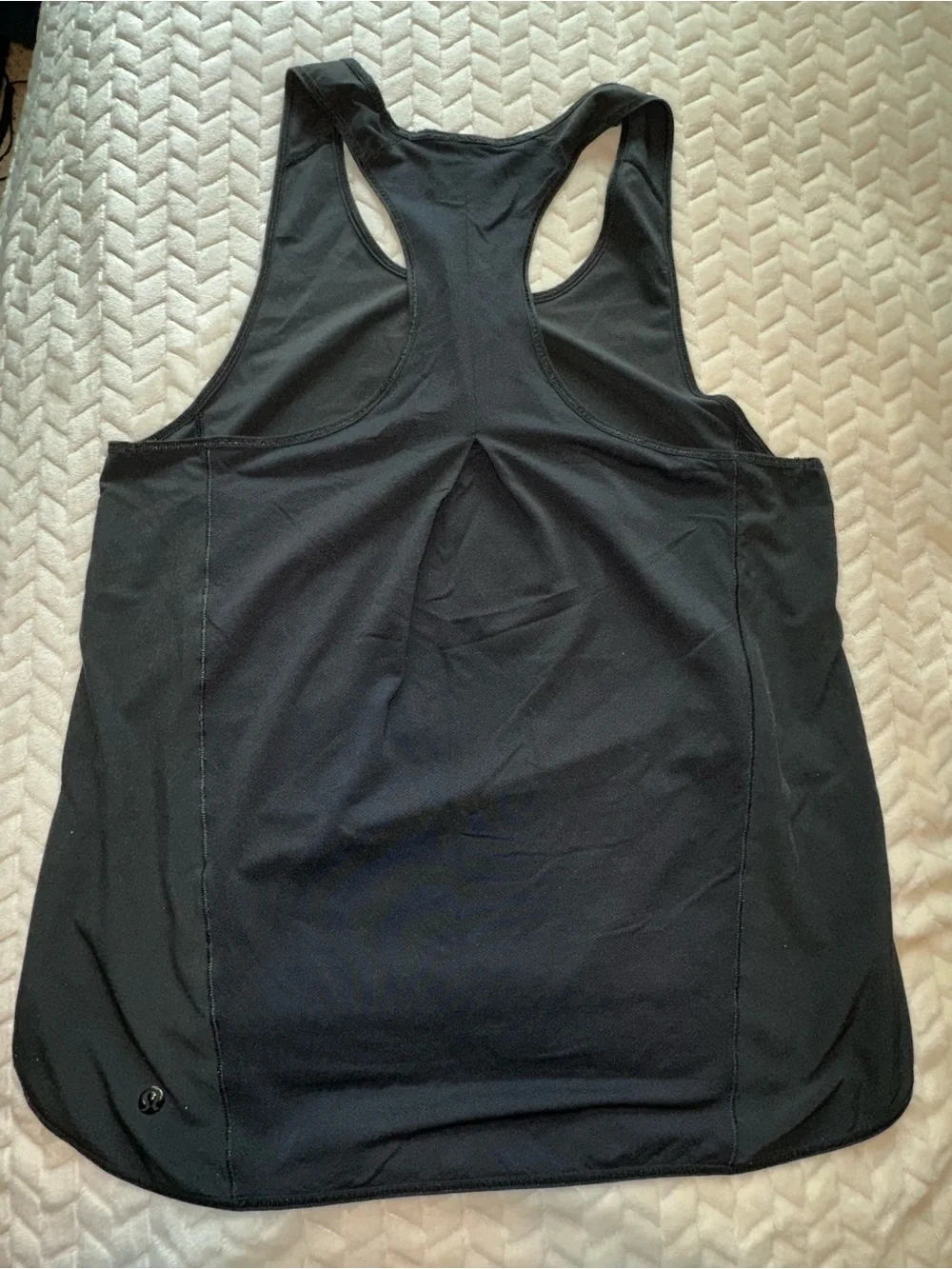 Lululemon Tank Top Black PTP 18” Size 4